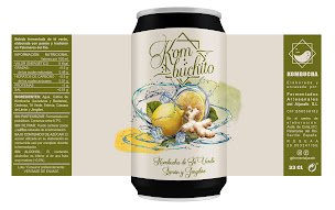 Kom·buchito - Té verde, limón y jengibre