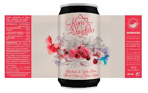 Kom·buchito - Yerba Mate, Hibisco y Frutos Rojos
