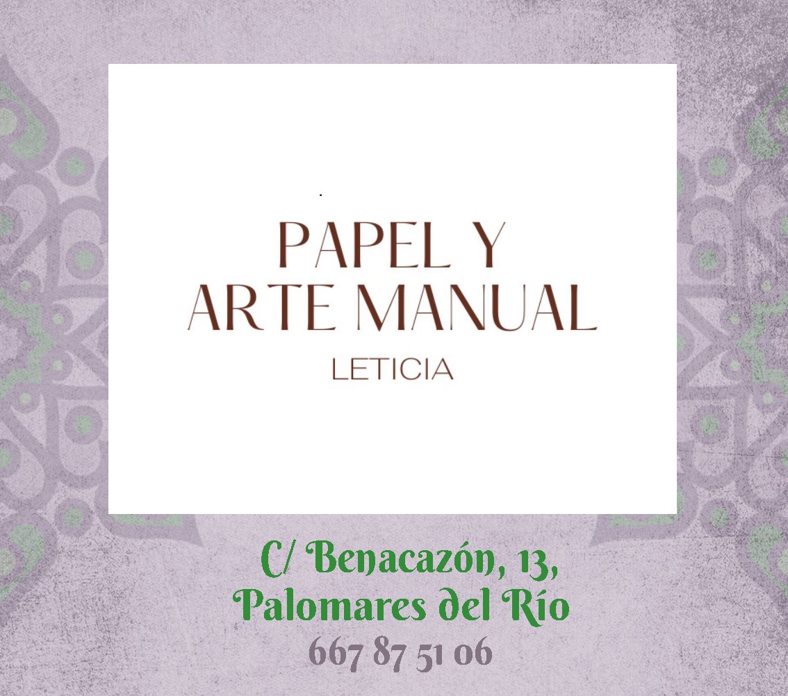PAPEL Y ARTE MANUAL LETICIA