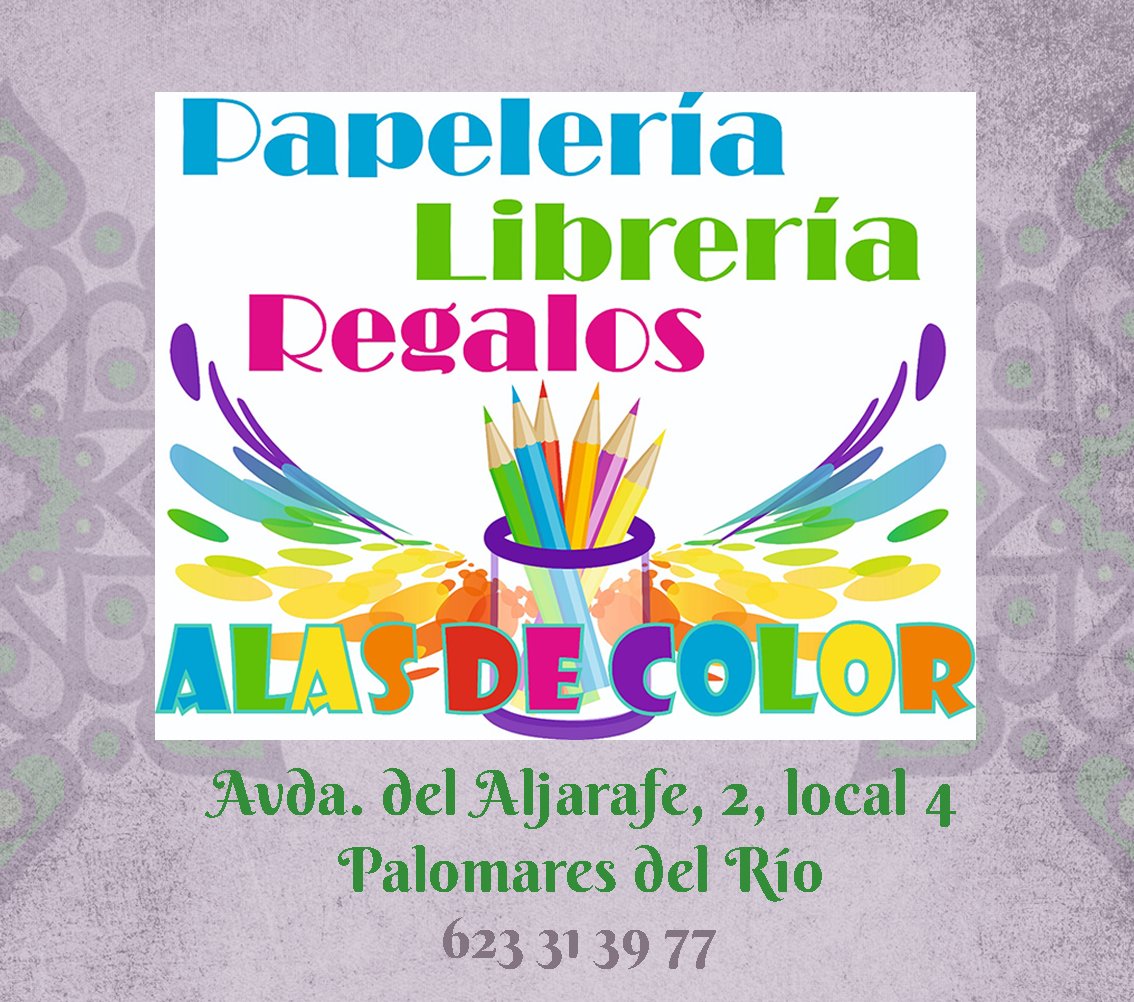PAPELERÍA ALAS DE COLOR